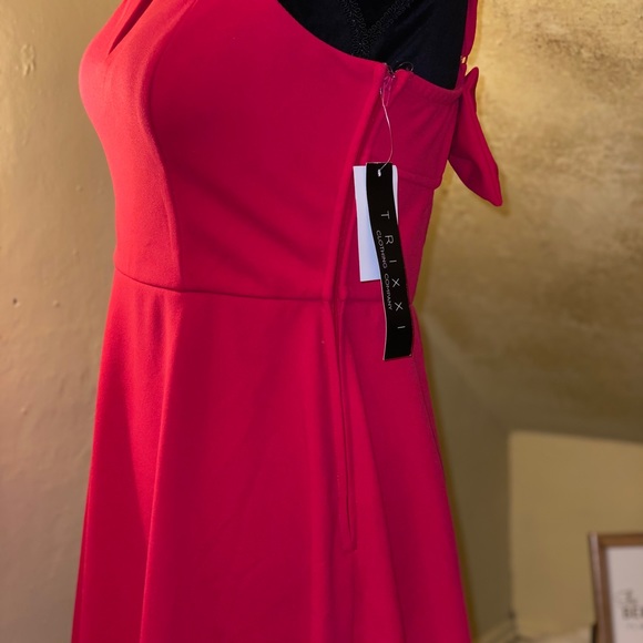 Trixxi-Junior sleeveless Fit & Flare Dress - Picture 4 of 5